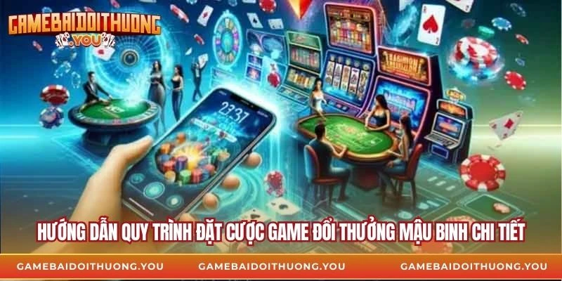Hướng dẫn quy trình đặt cược game đổi thưởng mậu binh chi tiết